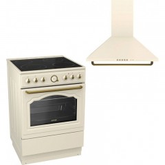 Gorenje GECS6B70CLI + WHC63CLI Εντοιχιζόμενο Σετ Οικιακών Συσκευών